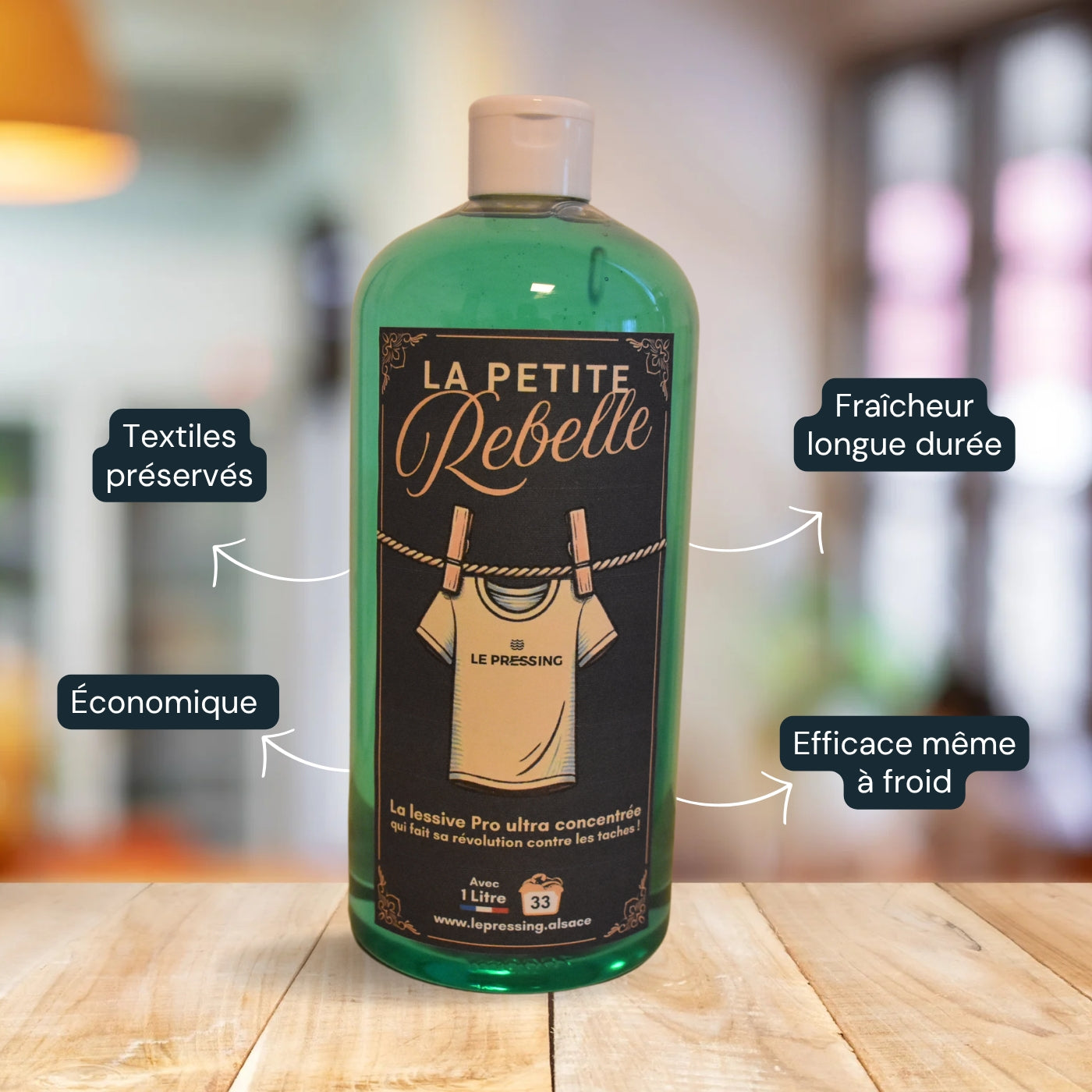 Lessive "La Petite Rebelle®" 1L