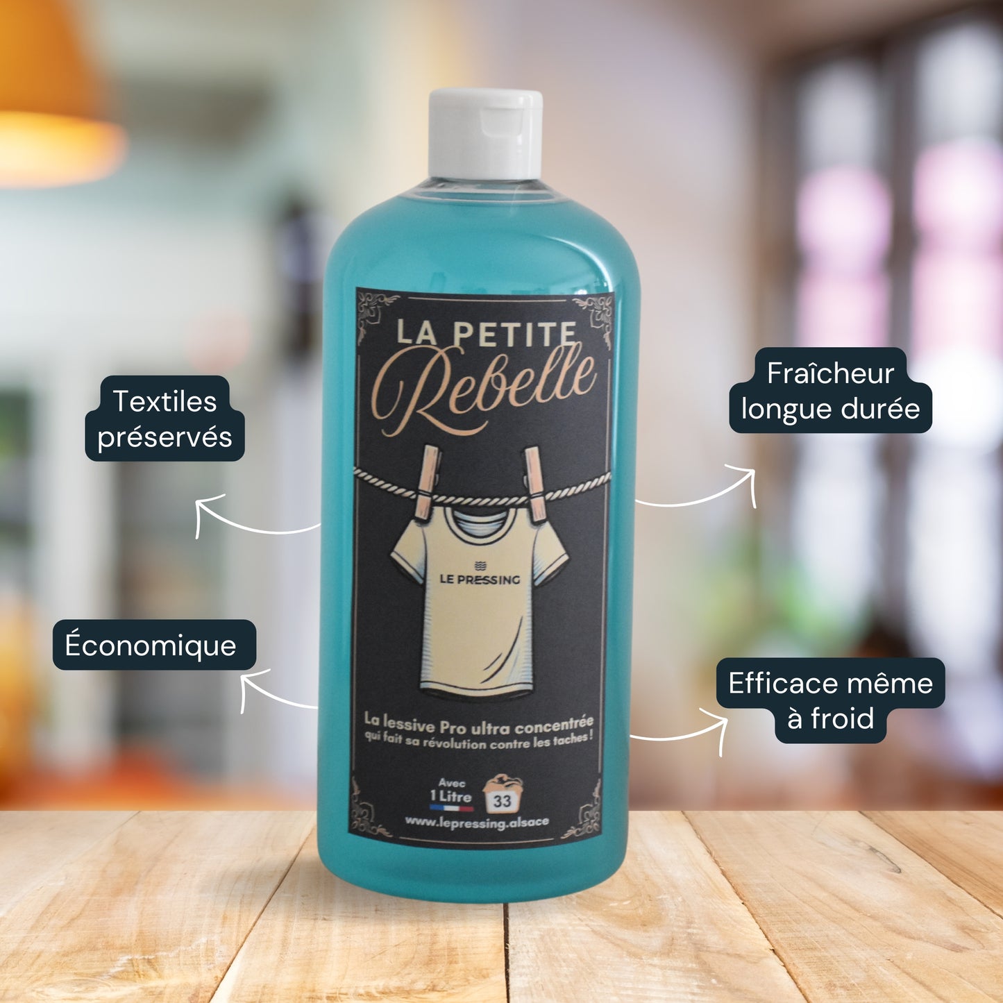 Lessive "La Petite Rebelle®" 1L