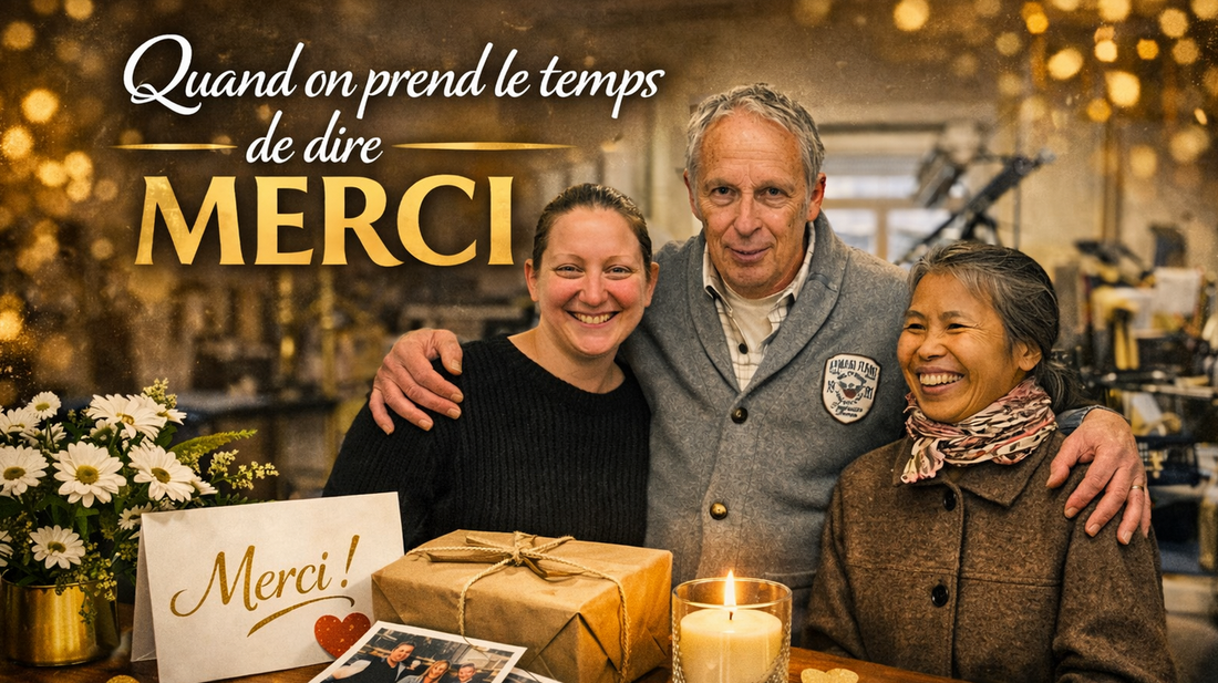 Quand on prend le temps de dire merci