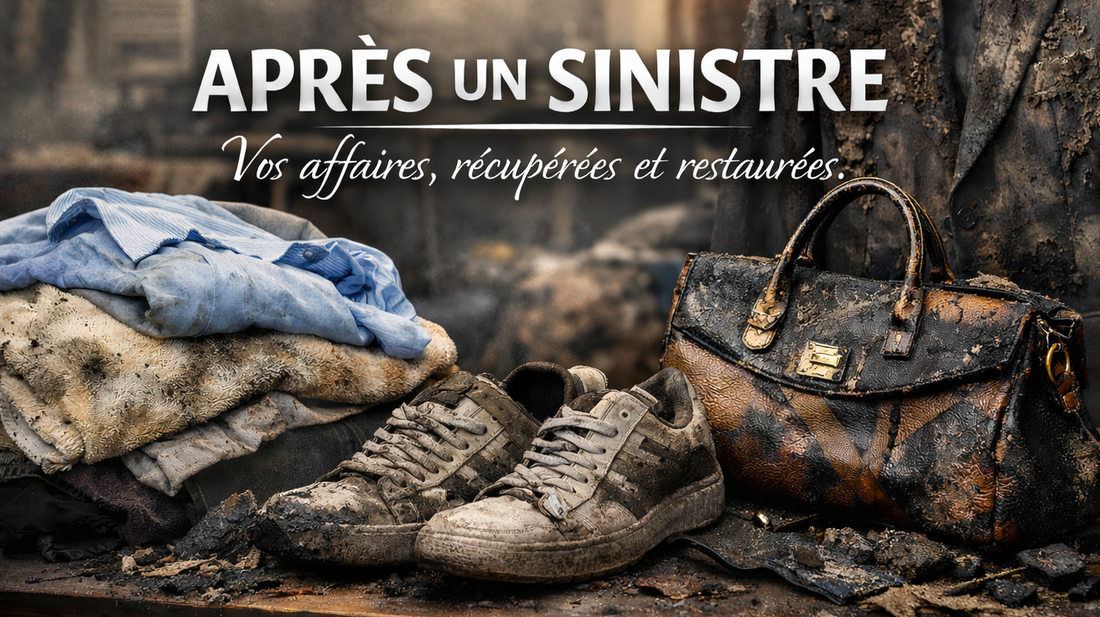 Après un sinistre, vos vêtements ne sont pas foutus. Ils sont récupérables.