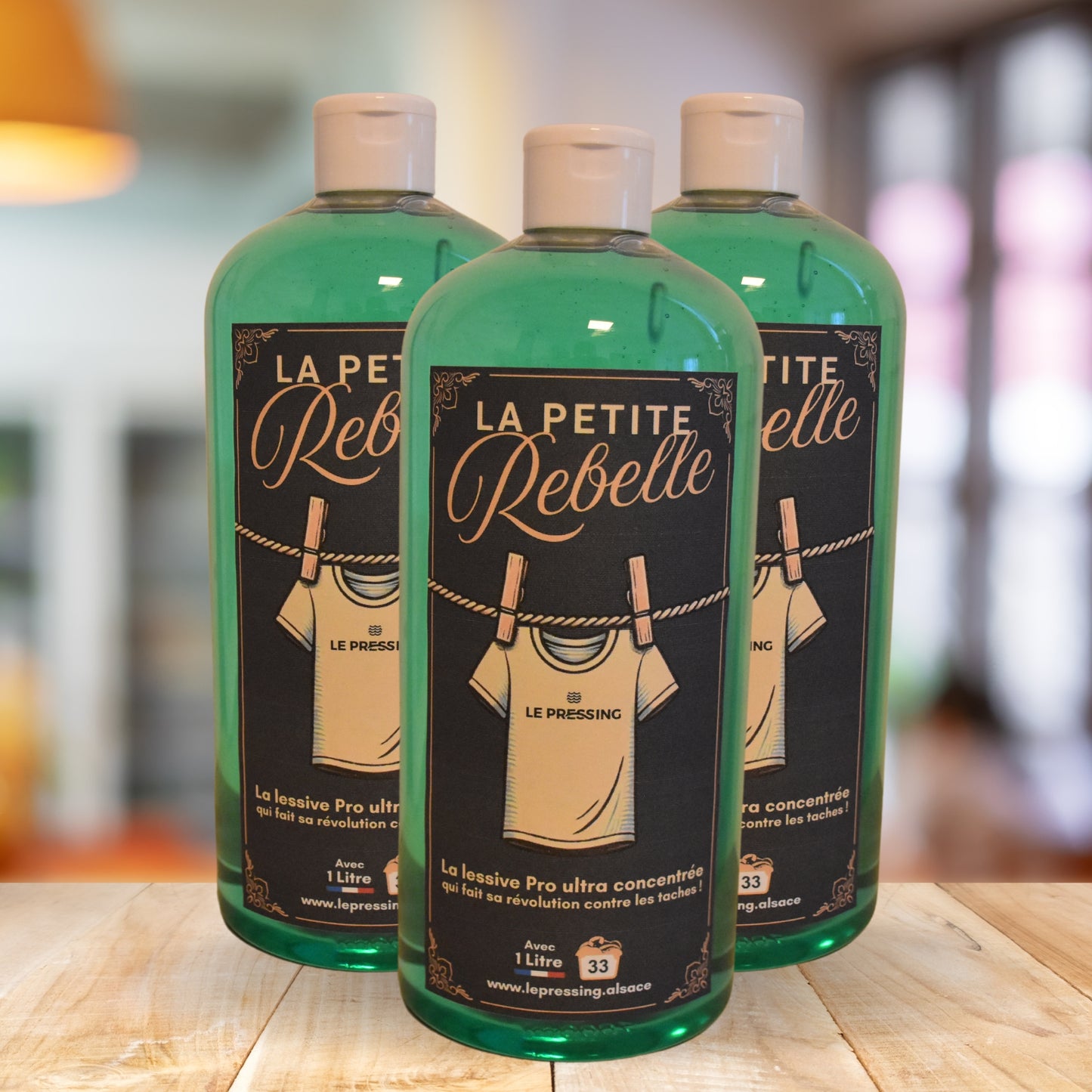 Lessive "La Petite Rebelle®" 3 x 1L